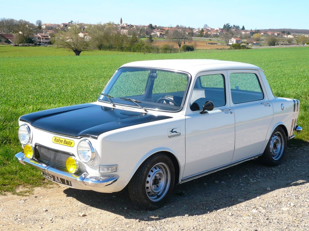 Une Simca 100 Rallye Basty